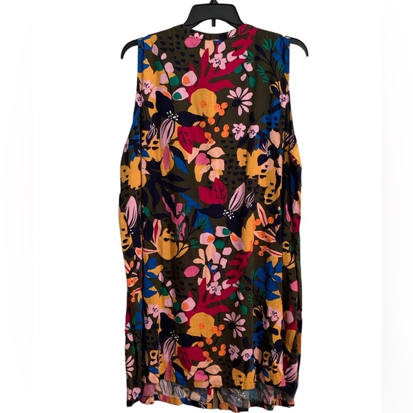NWT St John’s Bay women’s floral dress. Button up. Size 2X. - Picture 2 of 6